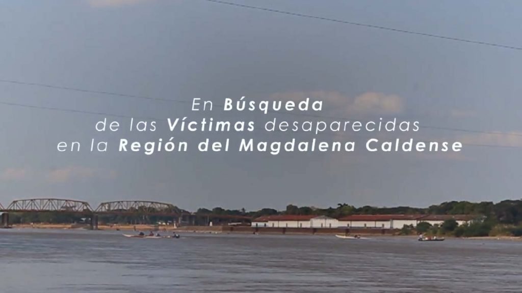 En búsqueda de las víctimas desparecidas en la región del Magdalena Caldense